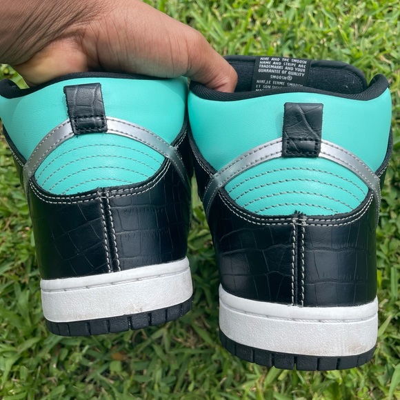 Nike SB Dunk High Tiffany 💎 size 8.5 - Picture 5 of 8